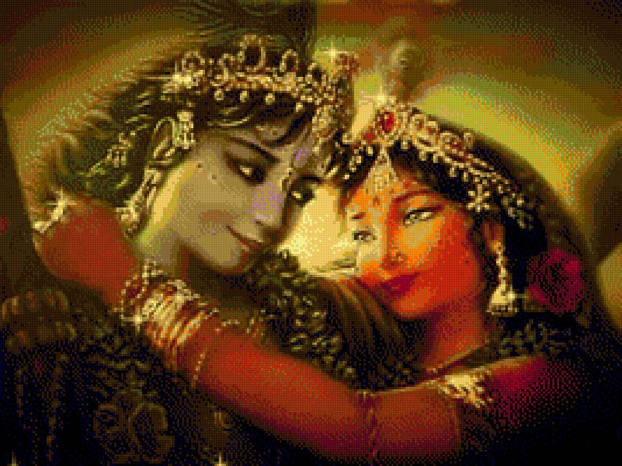 Кришна и Радха - предпросмотр