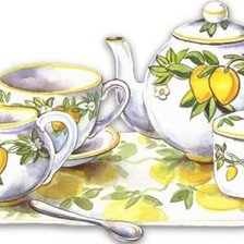 Схема вышивки «Чай»