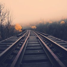 Схема вышивки «Дорога»