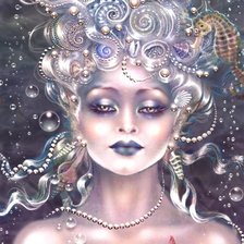 Схема вышивки «Жемчуг фэнтази»