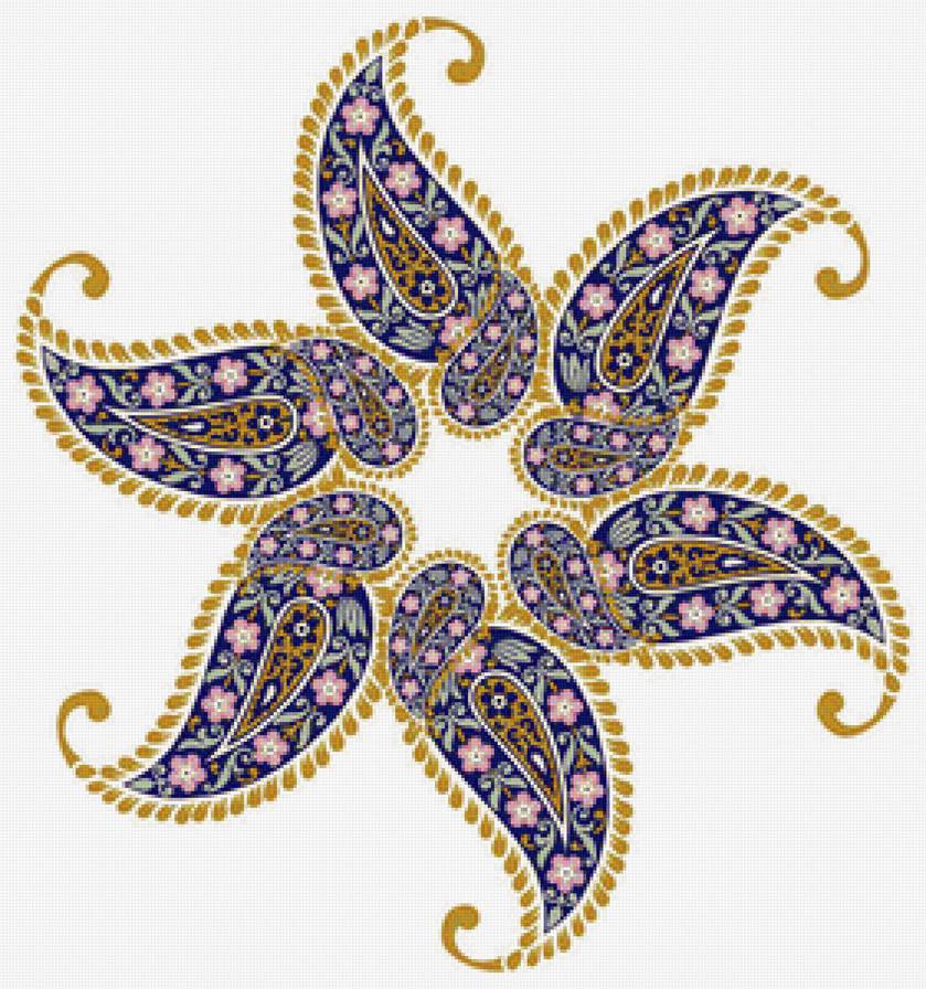 орнамент - подушка, орнамент - предпросмотр