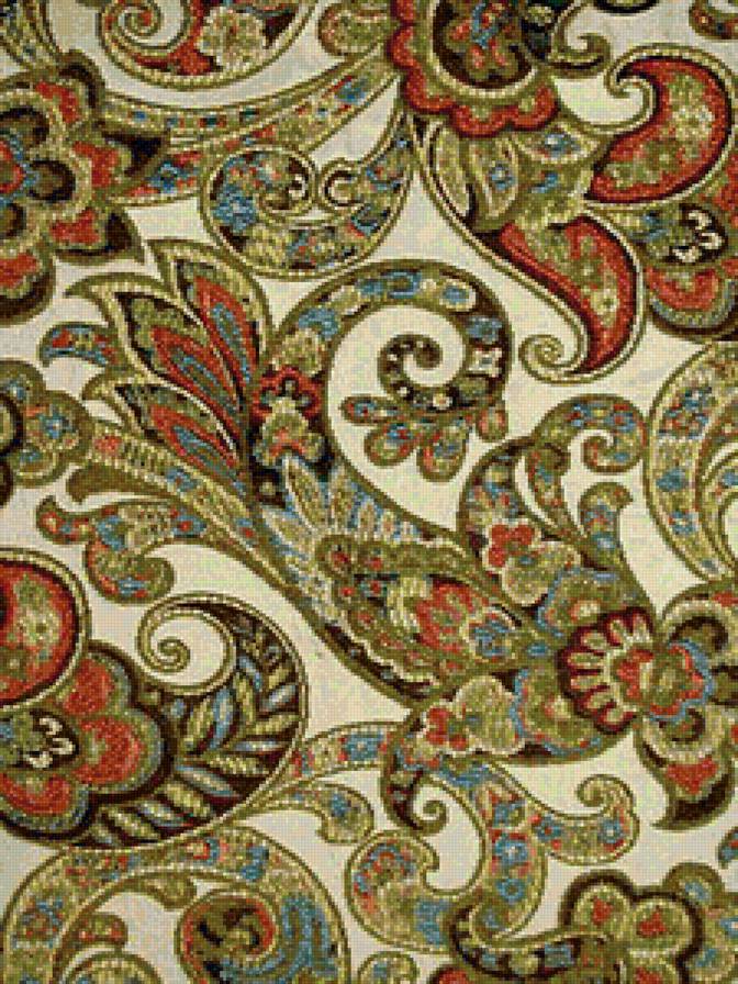 орнамент - орнамент, подушка - предпросмотр