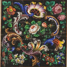 Схема вышивки «старинный рисунок»