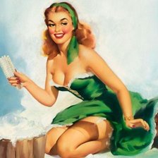 Схема вышивки «Ретро»