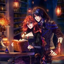 Схема вышивки «Пара»