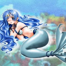 Схема вышивки «Русалка»