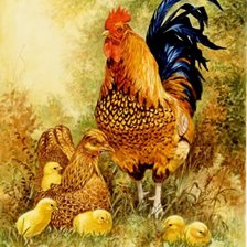 Схема вышивки «Счастливое семейство»