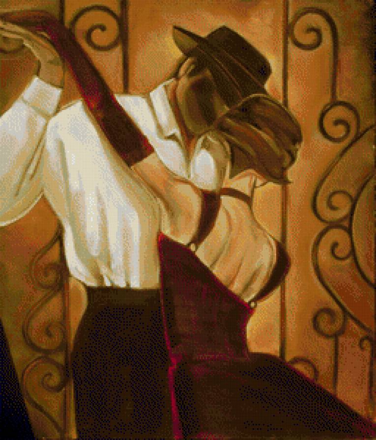 Триш Биддл - танец, роскошь, мужчина, женщина - предпросмотр