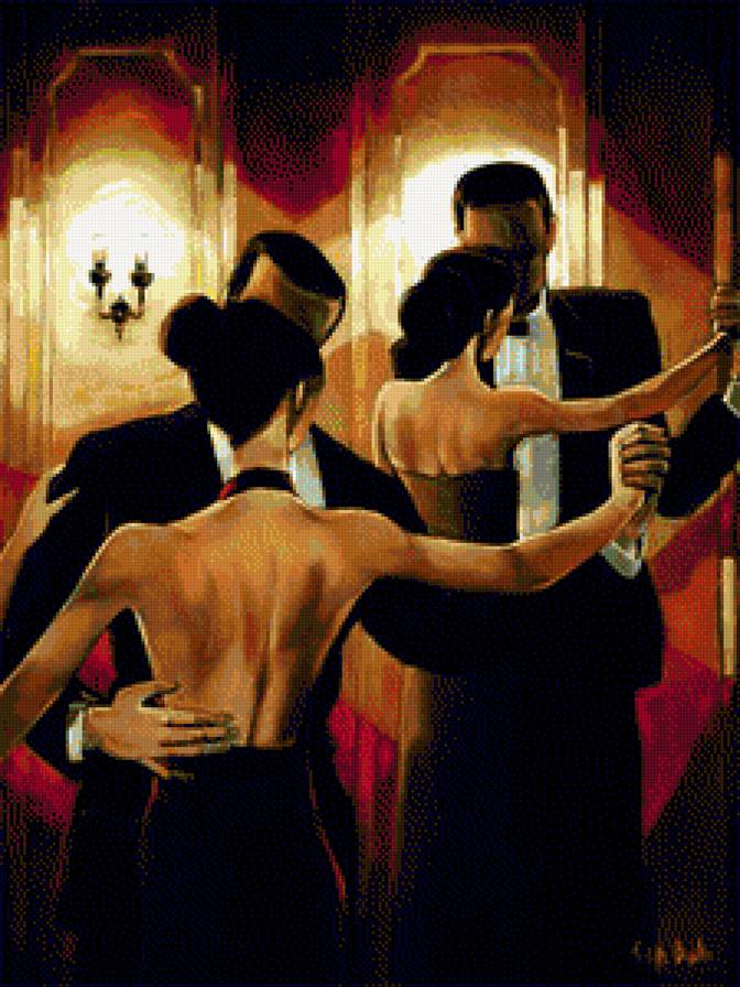 Триш Биддл - женщина, танец, мужчина, роскошь - предпросмотр