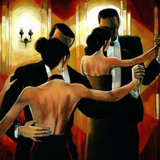 Схема вышивки «Триш Биддл»