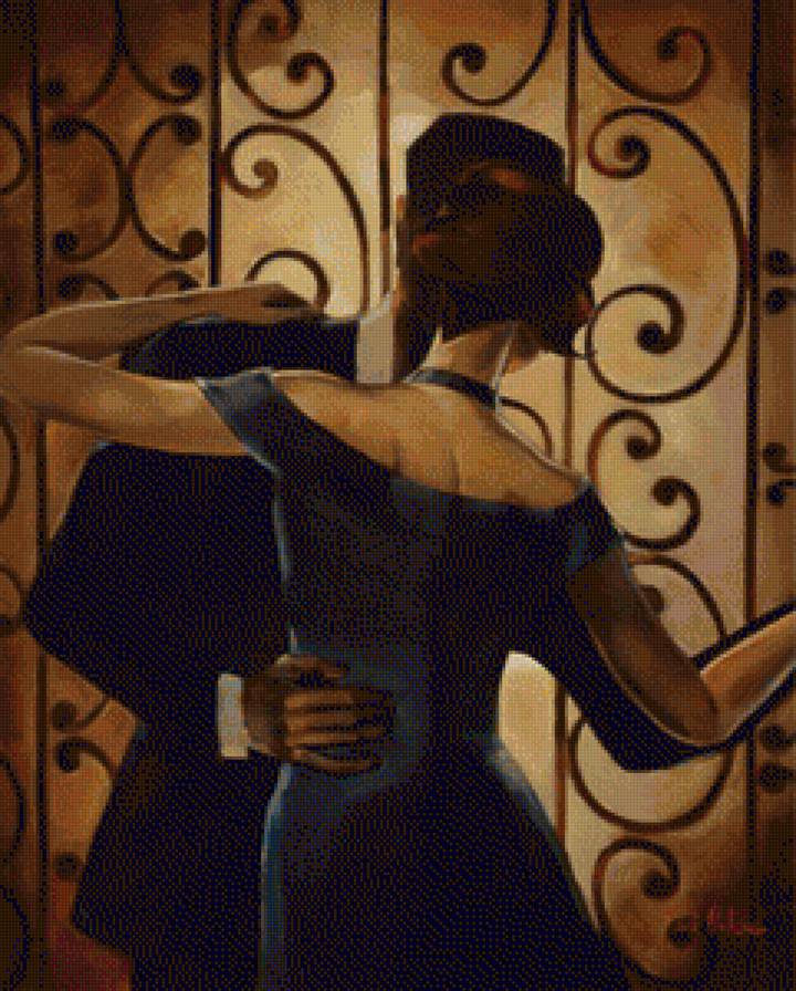 Триш Биддл - роскошь, танец, мужчина, женщина - предпросмотр