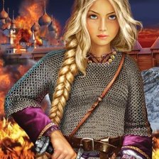 Схема вышивки «За Русь»