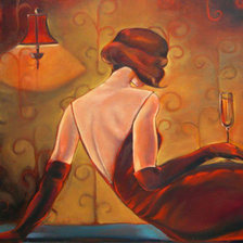 Схема вышивки «Триш Биддл»