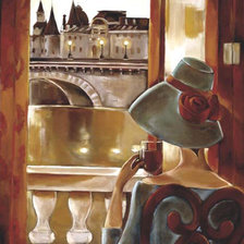 Схема вышивки «Триш Биддл»