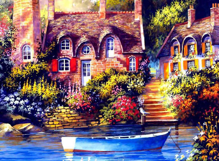 Дома у Воды - дома - оригинал