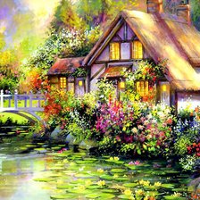 Схема вышивки «ГАРМОНИЯ в лесу»