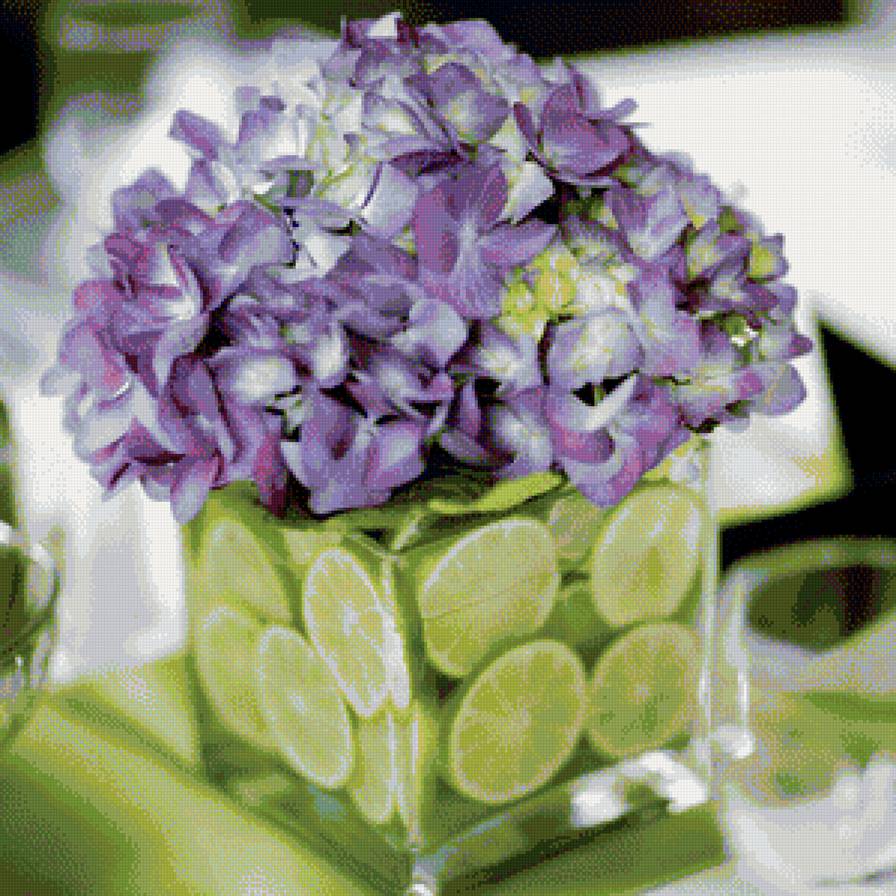 гортензия и лайм - предпросмотр