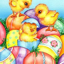 Схема вышивки «Пасха»