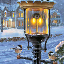 Схема вышивки «волшебная ночь»