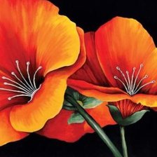 Схема вышивки «Цветы»