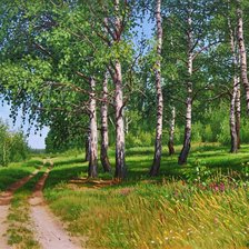 Схема вышивки «летний день»