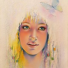 Схема вышивки «Мимолетное видение»