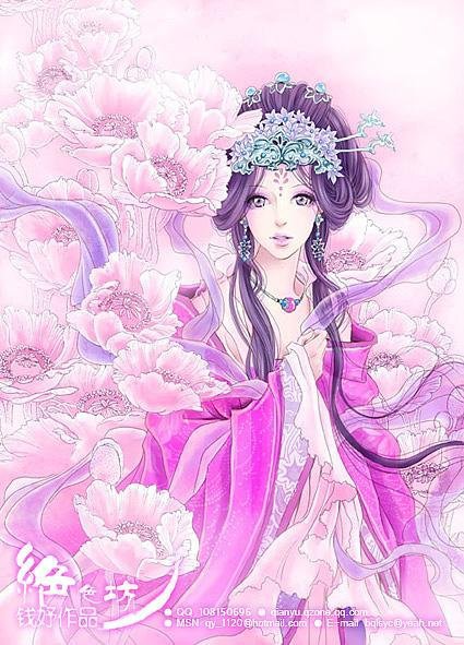 Девушка - аниме - оригинал