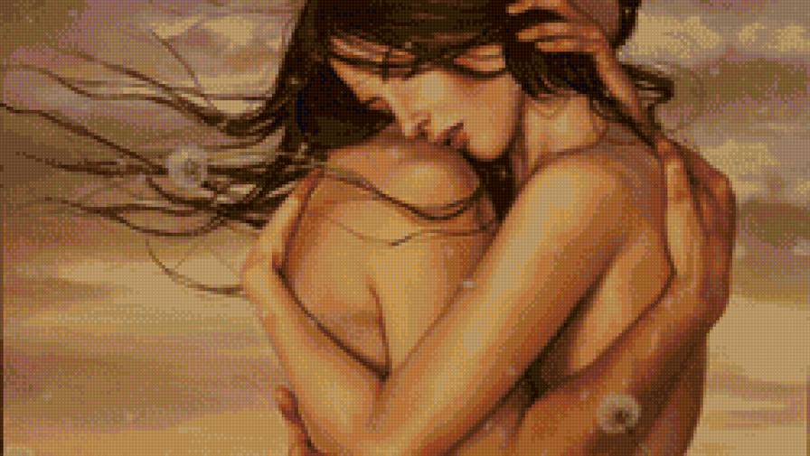 Вместе и навсегда - объятья, девушка - предпросмотр