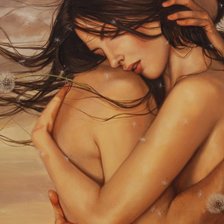 Схема вышивки «Вместе и навсегда»