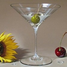 Схема вышивки «Натюрморт с оливкой»