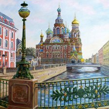 Схема вышивки «питер»