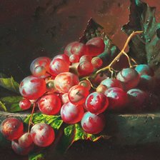 Схема вышивки «Виноград»