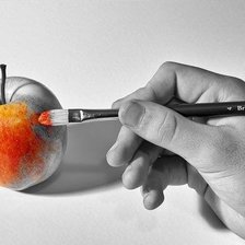 Схема вышивки «краски»