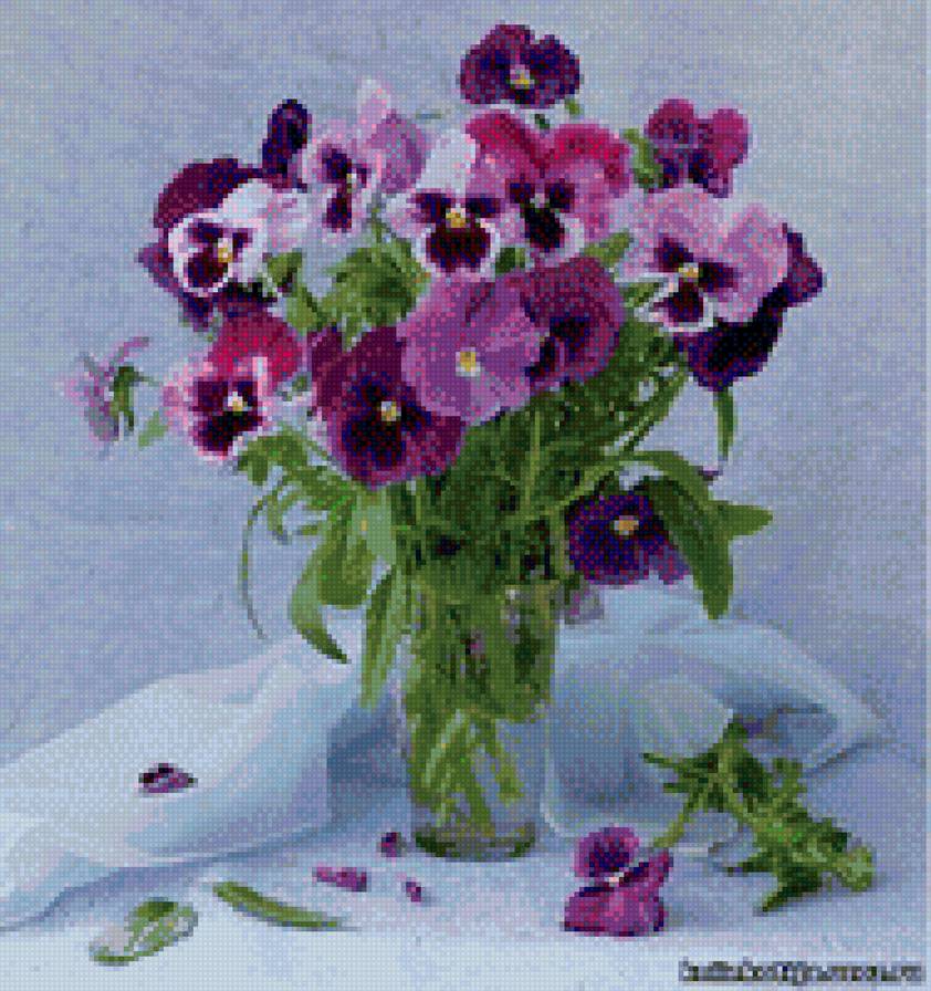 букетик виол - предпросмотр