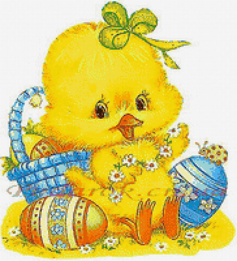 пасхальный цыплёнок - предпросмотр
