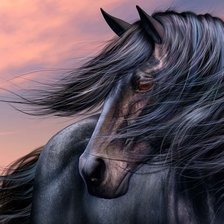 Схема вышивки «Лошадь»