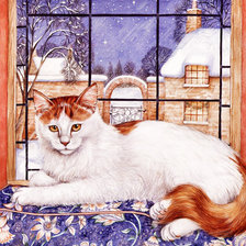 Схема вышивки «Любимчик»