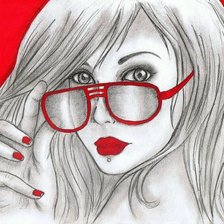 Схема вышивки «chica5»