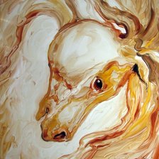 Схема вышивки «лошадь»