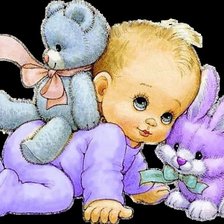 Схема вышивки «малыш»