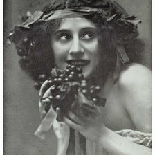 Схема вышивки «Анна Павлова, Вакханка»