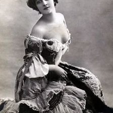 Схема вышивки «Черно-белый портет»