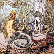 Схема вышивки «Русалочка»