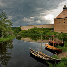 Схема вышивки «Старая Ладога»