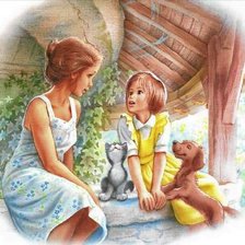 Схема вышивки «Семья»