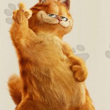 Схема вышивки «Гарфилд»