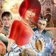 Схема вышивки «Маша и волшебный орех»