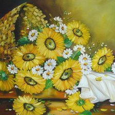 Схема вышивки «Букет»