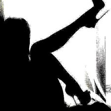 Схема вышивки «девушка»