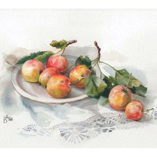 Схема вышивки «ранетки»